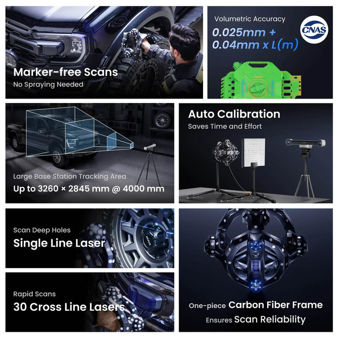 Revopoint 3D Scanners Revopoint Trackit Optical Tracking 3D Scanner for Marker-free Scans