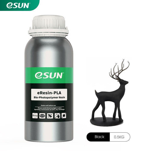 ESUN 3D Printer & Accessories Black eSun Bio-Based LCD 3D Print Resin 500g