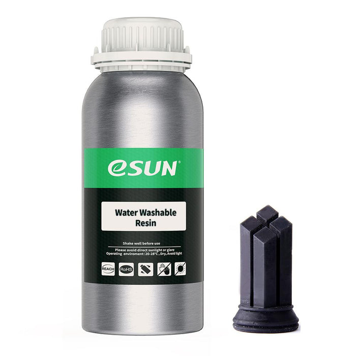 ESUN 3D Printer & Accessories Black eSun Water Washable LCD 3D Print Resin 500g