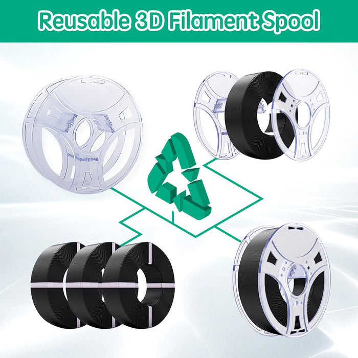 ESUN 3D Printer & Accessories eSun eSpool Polycarbonate 3D Filament Spool