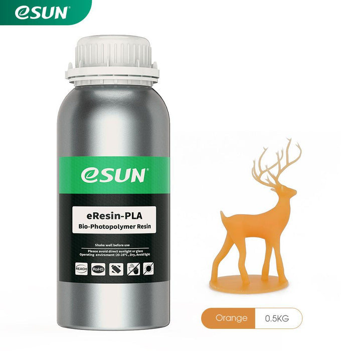 ESUN 3D Printer & Accessories Orange eSun Bio-Based LCD 3D Print Resin 500g