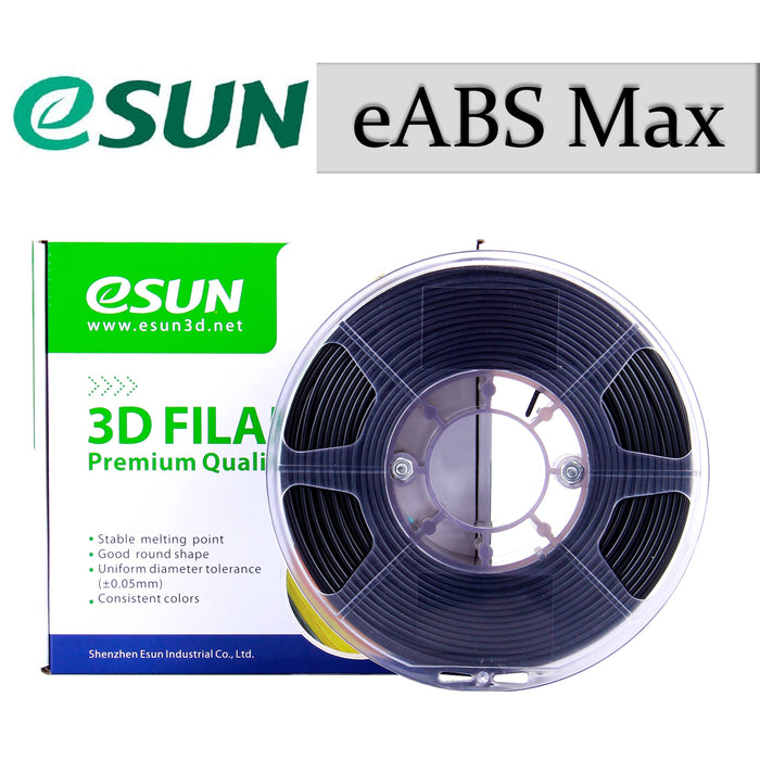 ESUN Filament Black eSUN eABS Max 3D Filament 1.75mm 1kg