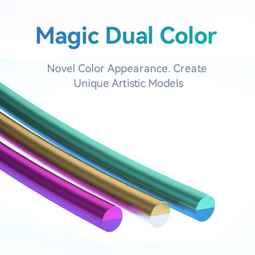 ESUN Filament eSun eSilk-Magic Dual Colour 3D Print Filament 1.75mm 1kg