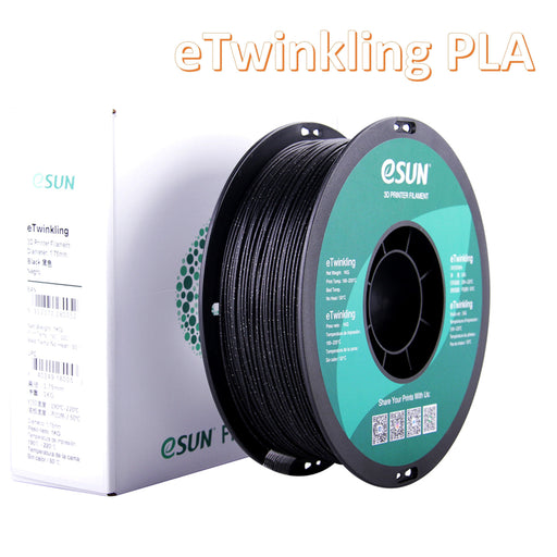 ESUN Filament eSun eTwinkling Glitter PLA 3D Print Filament 1.75mm 1kg