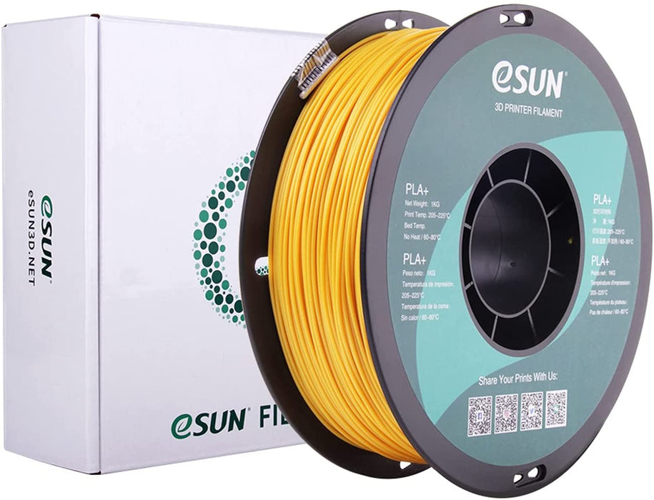 ESUN Filament Gold eSUN PLA+ 3D Filament 2.85mm 1kg