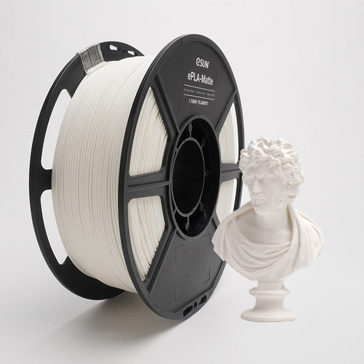 ESUN Filament Milky White eSun Matte PLA 3D Print Filament 1.75mm 1kg