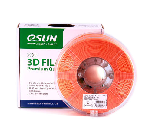 ESUN Filament Orange eSUN ABS+ 3D Filament 2.85mm 1kg