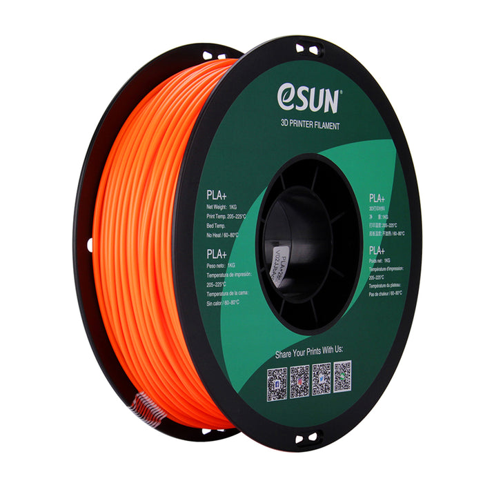 ESUN Filament Orange eSUN PLA+ 3D Filament 2.85mm 1kg