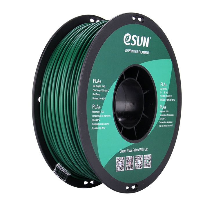 ESUN Filament Pine Green eSUN PLA+ 3D Filament 2.85mm 1kg