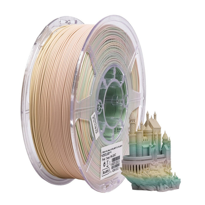 ESUN Filament Rainbow eSun Matte PLA 3D Print Filament 1.75mm 1kg