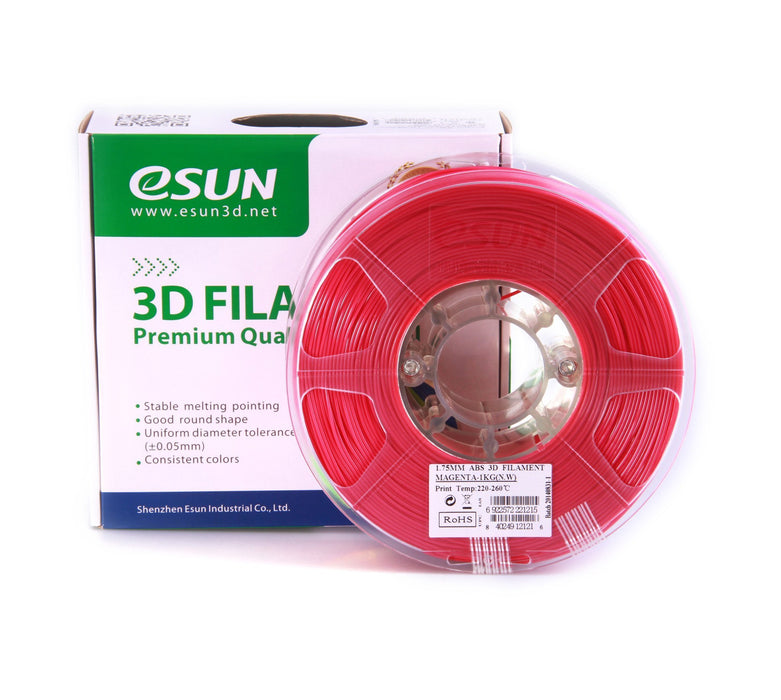 ESUN Filament Red eSUN ABS+ 3D Filament 2.85mm 1kg