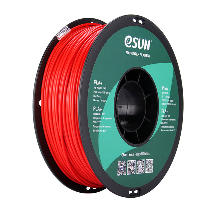 ESUN Filament Red eSUN PLA+ 3D Filament 2.85mm 1kg