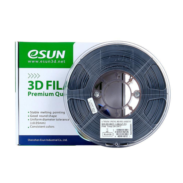 ESUN Filament Solid Grey eSUN PETG 3D Printer Filament 2.85mm 1kg