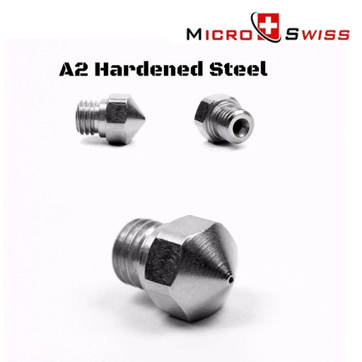 Micro Swiss 3D Printer & Accessories 0.6mm Micro Swiss A2 Hardened Steel Nozzle for MK10 All Metal Hotend