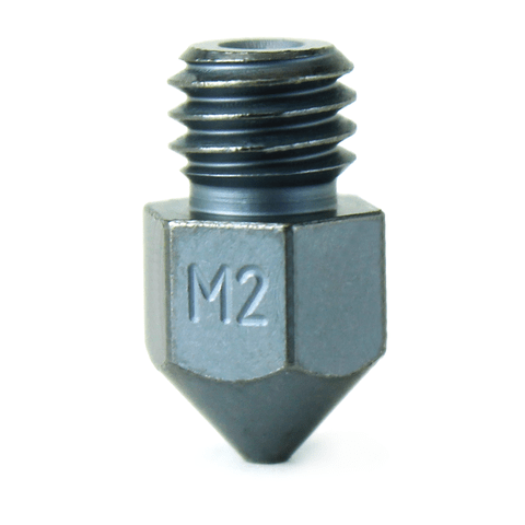Micro Swiss Micro Swiss M2 Hardened High Speed Steel Nozzle - MK8 (CR10 / Ender / Tornado / MakerBot)