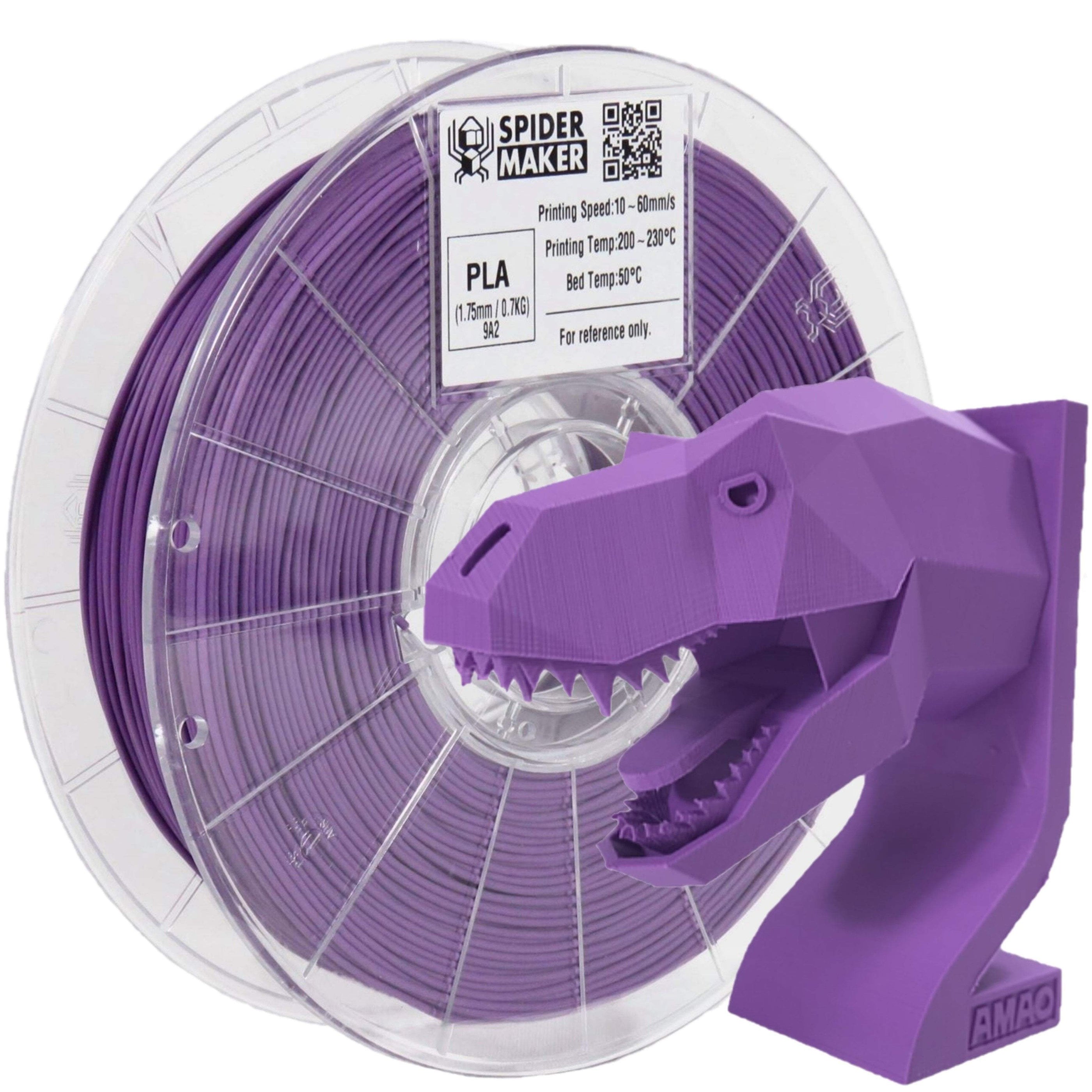Spidermaker Matte Finish PLA 3D Print Filament | Cubic Technology